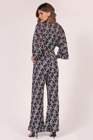 Macac o Feminino Flare Malha Premium Estampado Smk Estampado