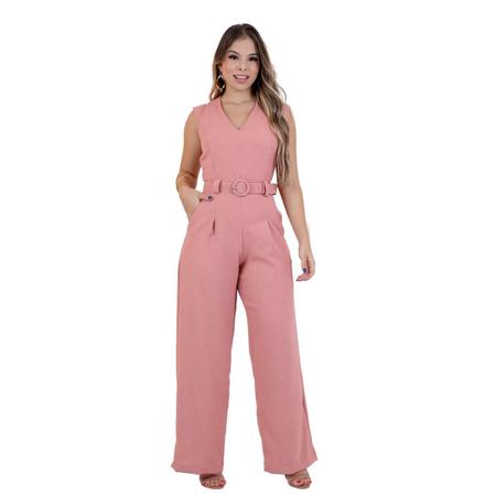 Macaquinho feminino store social longo