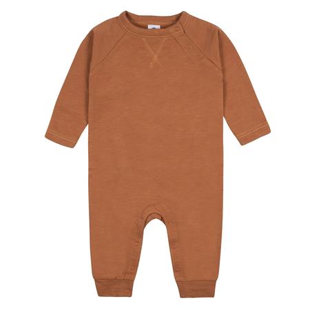 Imagem de Macacão Gerber Baby Boys Long Leg, pacote com 2 unidades, Heather and Rust, 3-6M