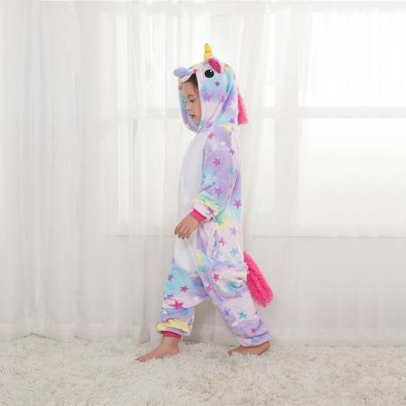 Pijama Infantil Unicórnio Tam P, DM Toys, DM6264 P, Multicor :  : Moda