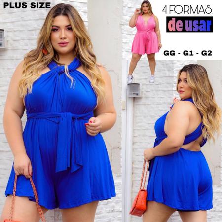Macacao plus on sale size festa