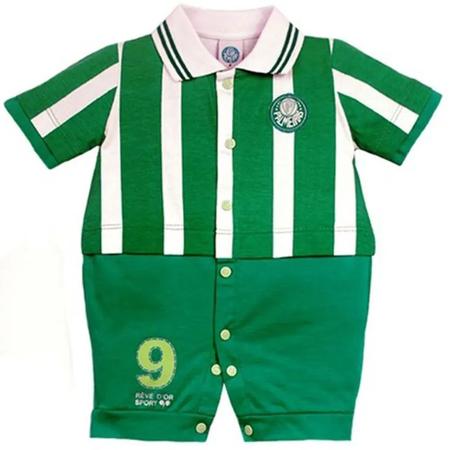 Imagem de Macacão revedor palmeiras uniforme verde