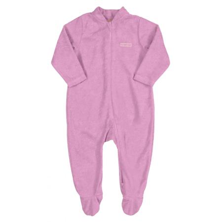 Imagem de Macacão rosa com textura de toalha up baby