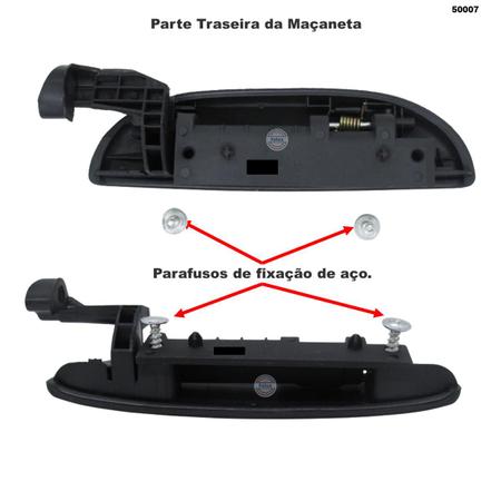 Imagem de Maçaneta Externa Traseira Esquerda Palio Young 2001-2002