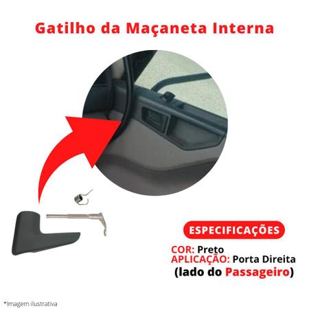 Imagem de Maçaneta Interna Com Mola Gatilho Direito Constellation