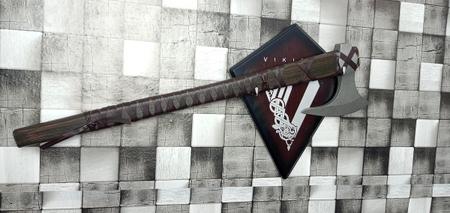 Imagem de Machado Viking Ragnar Lothbrok Geek Cosplay Decoração