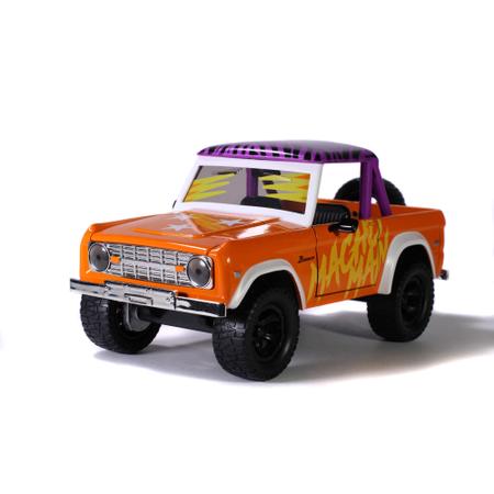 Imagem de Macho Man Randy Savage e 1973 Ford Bronco - Hollywood Rides - 1/24 - Jada