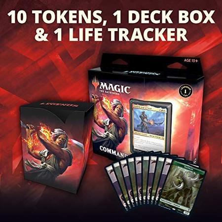 Magic The Gathering - Commander Legends, Commander Deck Reap the Tides, 100 cards, Acessórios