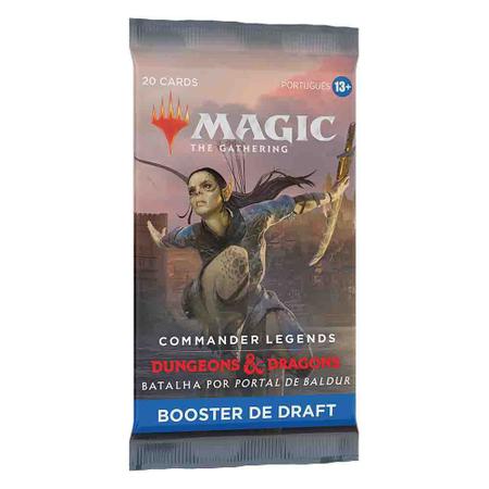 Magic The Gathering - Boosters de Draft Commander Legends Batalha por  Portal de Baldur (PT) - Wizard - Wizards - Jogos de Mágica - Magazine Luiza