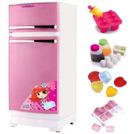 Magic Toys 8051P Geladeira, Rosa/Branco