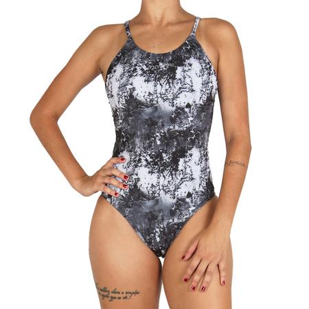 Maiô de Natação Feminino Estampado Tira Fina Mormaii Imagem de Maiô de Natação Feminino Estampado Tira Fina Mormaii
