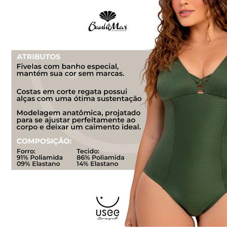 Maio Modern Liso ZB Poliamida Moda Praia Conforto Banho De Mar Imagem de Maio Modern Liso ZB Poliamida Moda Praia Conforto Banho De Mar