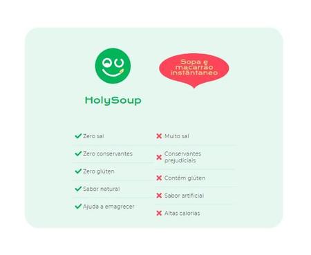 Imagem de Mais pedidas holysoup - mamãe vovó detox low carb verde fit