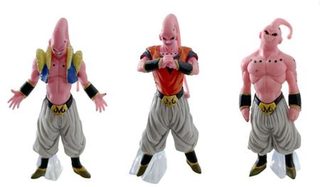 Action Figure Majin Boo Dragon Ball Lote com 8 Un | Todas as Transformações  de Majin Boo