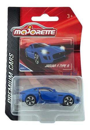 Imagem de Majorette Premium Cars 1:64 Jaguar F-type R Azul