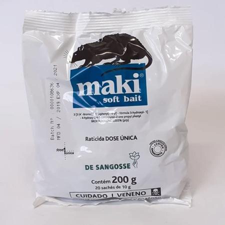 Maki soft bait 200gr - combo 15 pacotes - DE SANGOSSE - Produtos para Pesca  Esportiva - Magazine Luiza
