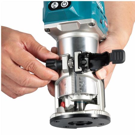 Imagem de Makita rt001gz04 tupia a bateria 40v xgt (não acompanham bateria e carregador)