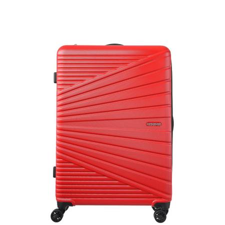 Imagem de Mala de Viagem Grande Exp Abs American Tourister By Samsonite Recife Tsa Rodas Duplas 360º Vermelha