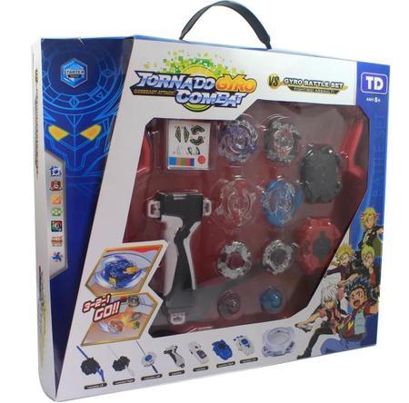 Batalha Beyblade Kit Com 4 Peões Mini Arena ul Ou Vermelha - Speed Top -  Pião de Batalha e Acessórios - Magazine Luiza