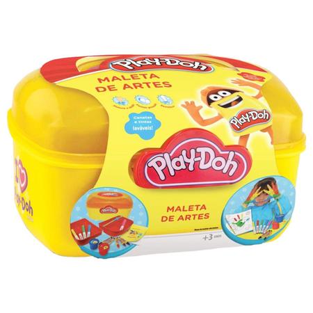Imagem de Maleta de Pintura A Dedo Play-Doh Canetas e Tintas Laváveis
