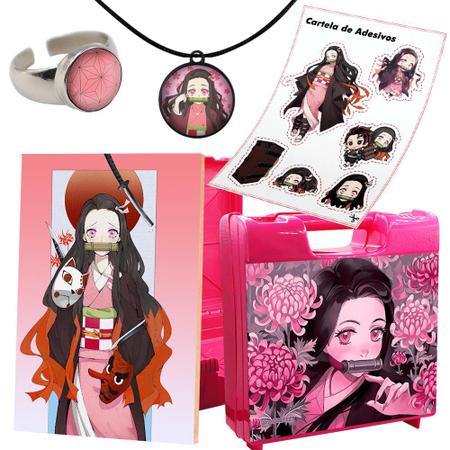 Anime Demon Slayer Blade Nezuko Tanjiro Chaveiro Mochila Desenho Boneca  Pingente - Desconto no Preço