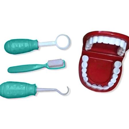 Maleta Kit Dentista Brinquedo Doutor(a) Infantil + Jogo da Memória - Poki  Toys - Kit Médico Infantil - Magazine Luiza