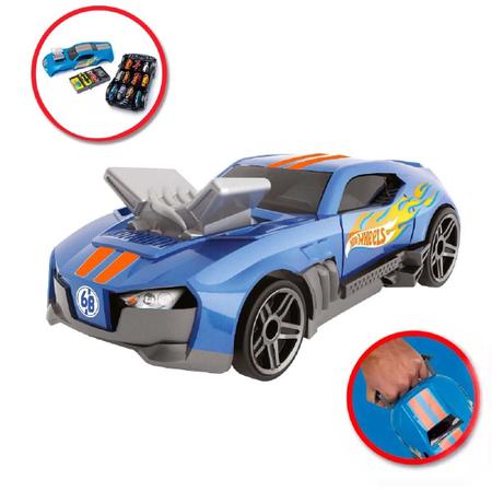 Carrinho Radical Hot Wheels Porta 2 em 1 Fun F0102-7