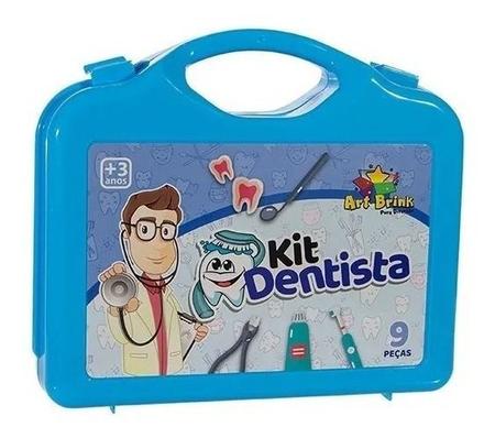 Maleta Kit Dentista Brinquedo Doutor(a) Infantil + Jogo da Memória - Poki  Toys - Kit Médico Infantil - Magazine Luiza