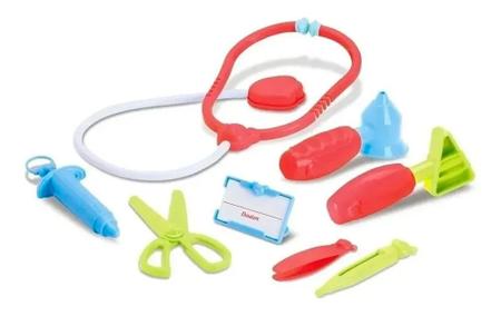 Maleta Kit Medico Brinquedo Doutora Medicina Enfermeira + Jogo