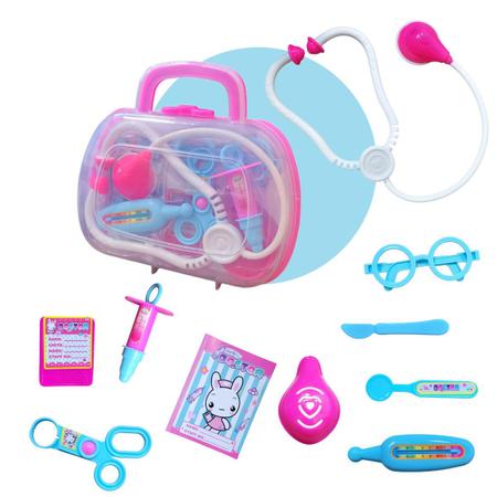 Imagem de Maleta Médica Mini Doutor Kit Maletinha Brinquedo Infantil