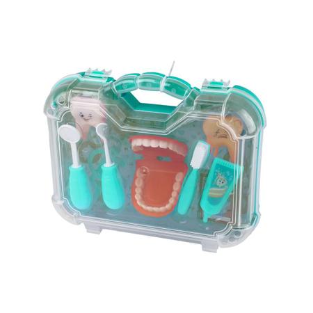 Imagem de Maleta Mini Doutor Kit Dentista Infantil  9 Peças - Paki Toys