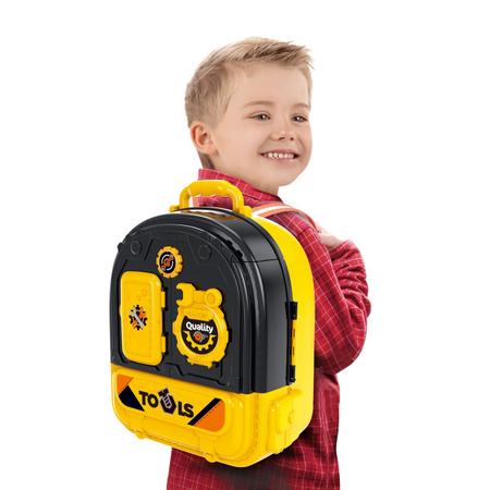 Imagem de Maleta Mochila de Ferramentas Infantil Tools Oficina com Ferramentas e Acessórios Replay Kids 