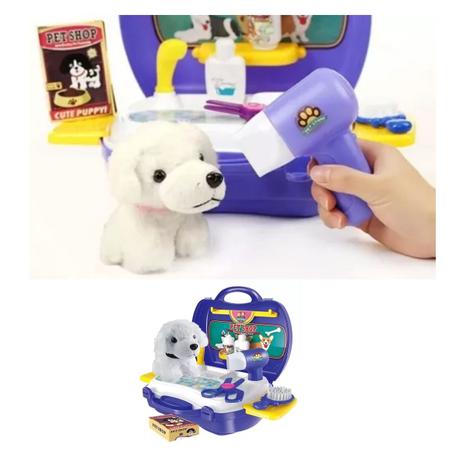 Imagem de Maleta Pet Shop Workshop Jr  c/ 16 Itens Multikids BR772