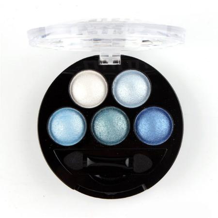 Mallofusa Portátil 5 Cores Sombra Sombra Da Luz Da Sombra Em Pó Glitter Maquiagem Metálica Shimmer Charming Look Destaque (Idade do Gelo) 4.7oz Imagem de Mallofusa Portátil 5 Cores Sombra Sombra Da Luz Da Sombra Em Pó Glitter Maquiagem Metálica Shimmer Charming Look Destaque (Idade do Gelo) 4.7oz