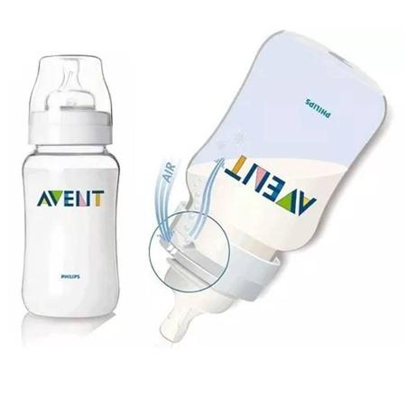 Imagem de Mamadeira Avent Anti Colica Antivazamento 125 + 260 + 330Ml