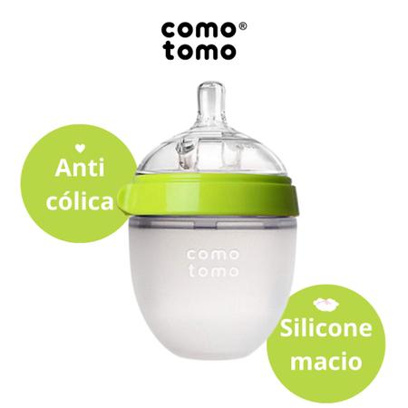 Mamadeira Baby Bottle Comotomo 125ml Original Verde Mamadeira