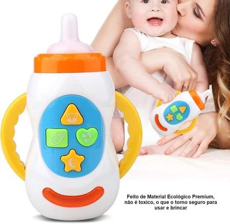 Mamadeira Musical para Bebês: Aprendizado e Coordenação - Toy King Imagem de Mamadeira Musical para Bebês: Aprendizado e Coordenação