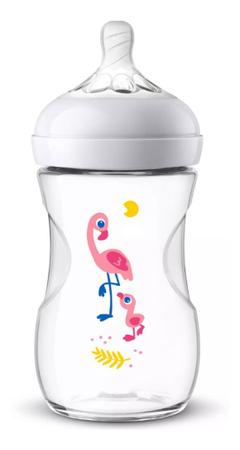 Imagem de Mamadeira Philips Avent Flamingo Pétala 260ml Decorada