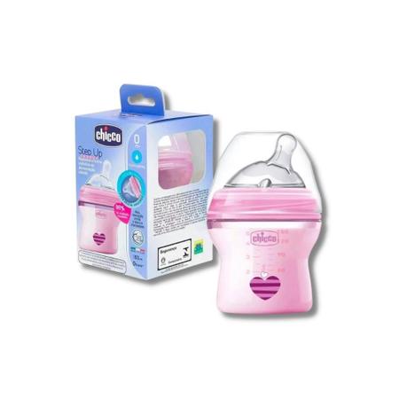 Imagem de Mamadeira step up 150ml rosa (0+) - chicco