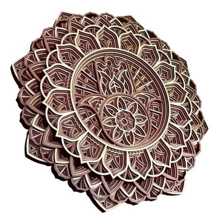 Mandala Hamsa Em Camadas Relevo Decoração 3d 29cm - TALHARTE Imagem de Mandala Hamsa Em Camadas Relevo Decoração 3d 29cm