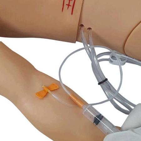 Imagem de Manequim Infantil Simulador Para Treino de Enfermagem