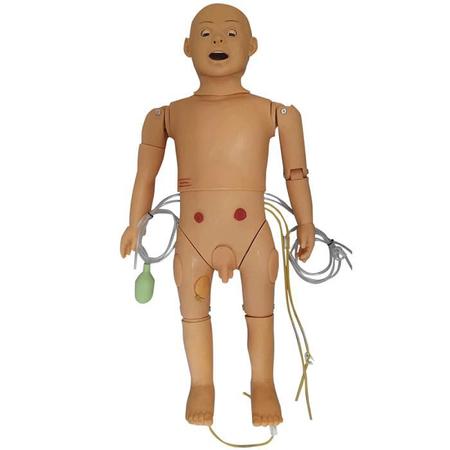 Imagem de Manequim Infantil Simulador Para Treino de Enfermagem