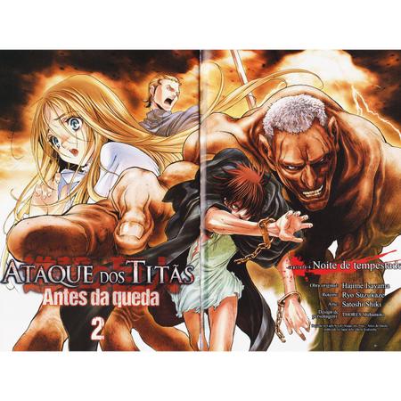 Mangá Ataque Dos Titãs Shingeki No Kyojin Antes Da Queda 5 Lacrado