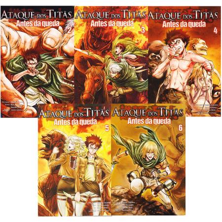 Mangá Ataque Dos Titãs Shingeki No Kyojin Antes Da Queda 5 Lacrado