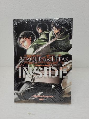 Manga Ataque Dos Titãs Inside Panini - Revista HQ - Magazine Luiza