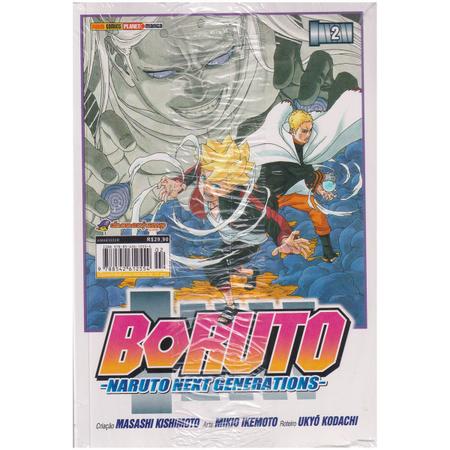 Manga Boruto Kit Primeiros Volumes Naruto Next Generations