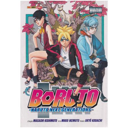 Manga Boruto Kit Primeiros Volumes Naruto Next Generations