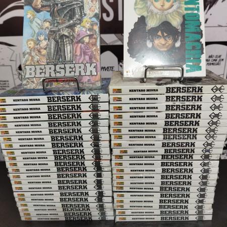 Manga Completo Berserk Vol 1 ao 40 - Lacrados Inclui Guia - Panini -  Revista HQ - Magazine Luiza