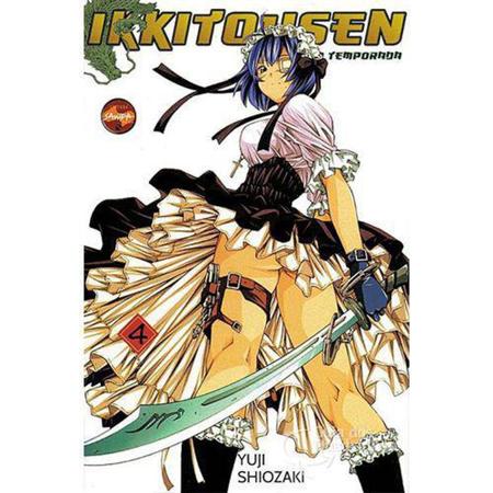 ikkitousen segunda temporada Volumes (1,2,3,4,5,6) valor unitário - Mangá