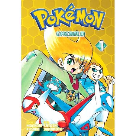 Mangá Pokémon Emerald volumes 1, 2, 3 Coleção Completa - Livros e